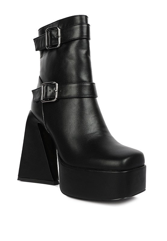 Cocoa Dreamland High Platform Heel Ankle Boots - Slay Eclectic