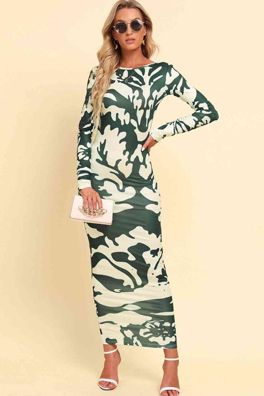 Dazzle Maxi Dress - Green - Slay Eclectic