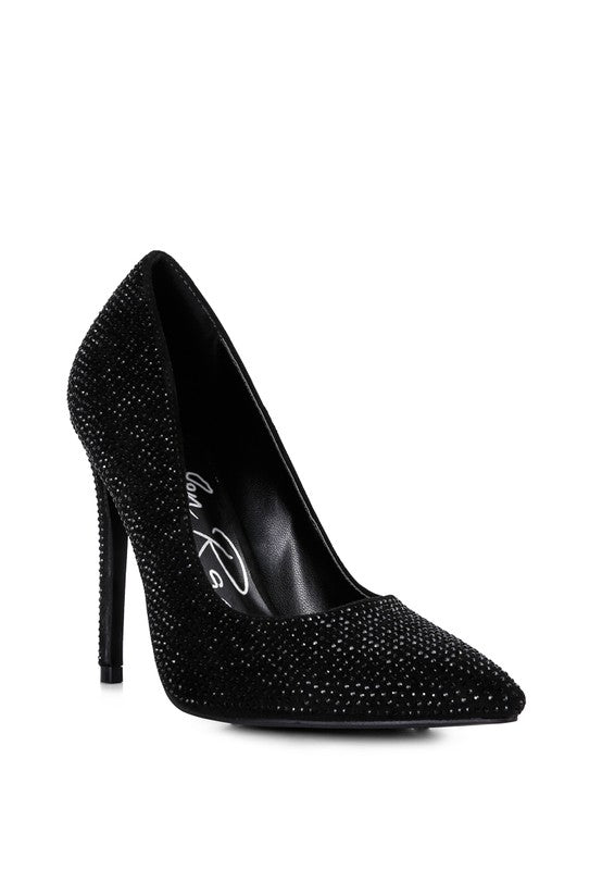 Dazzling Desires Diamante Stiletto Pumps | Slay Eclectic