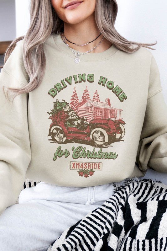 Driving Home for Christmas Sweatshirt | Slay Eclectic