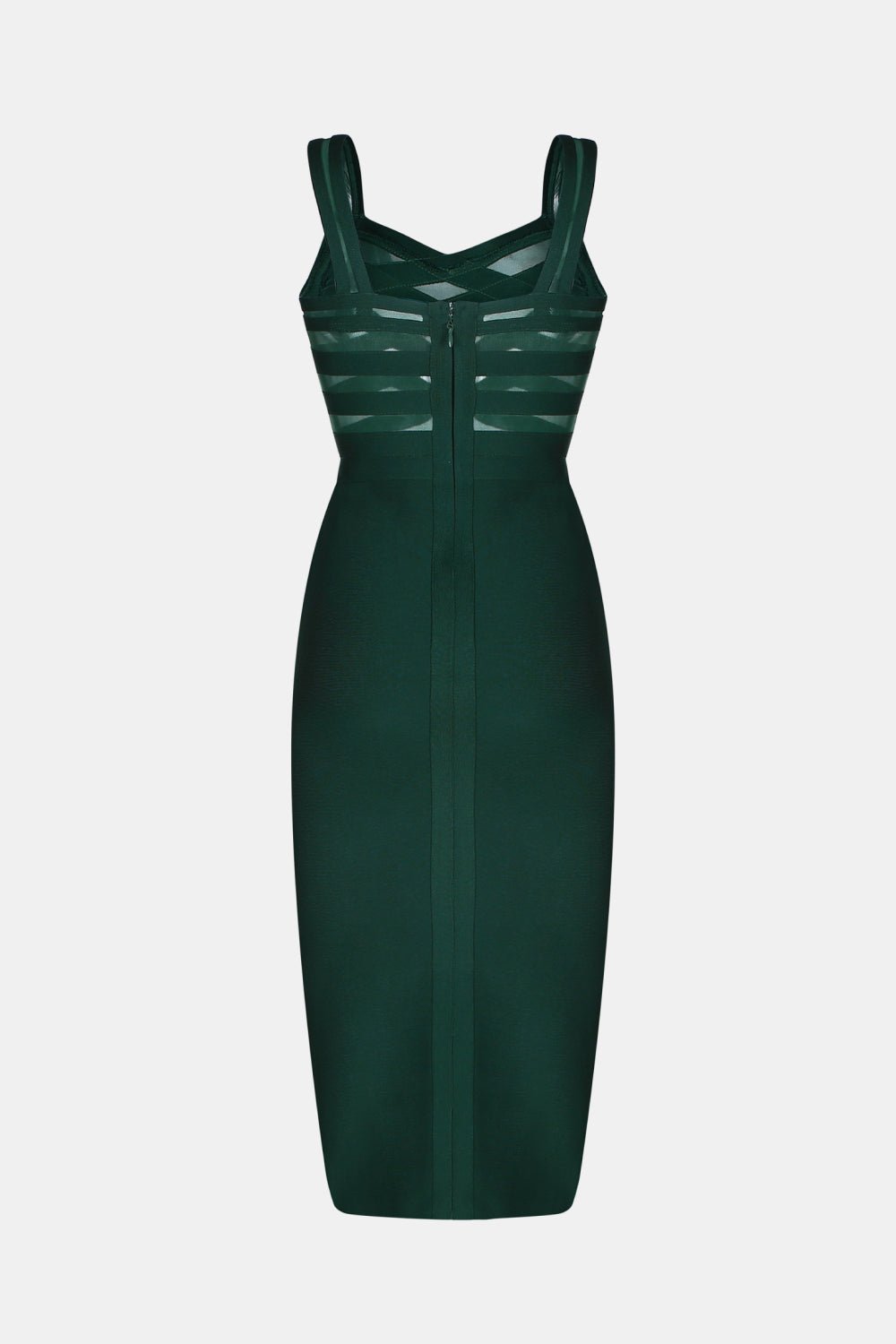 Eclipse Bandage Midi Dress - Green | Slay Eclectic