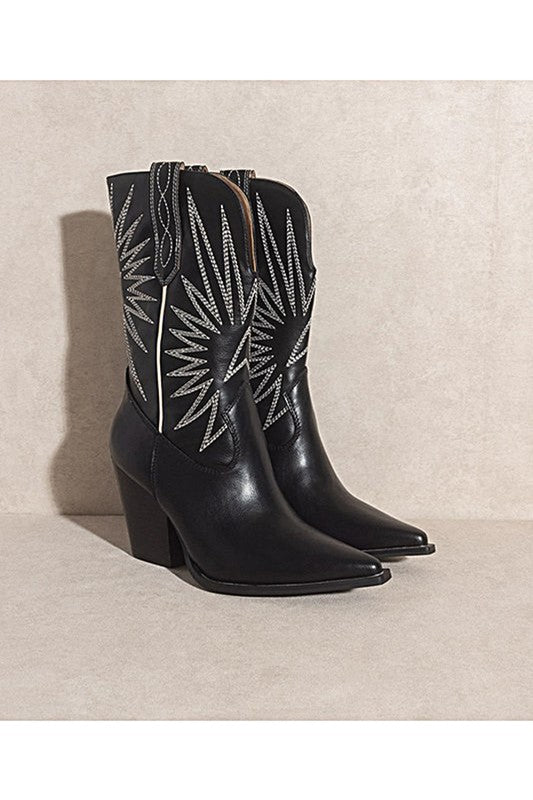 EMERSYN-WESTERN BOOTS | Slay Eclectic