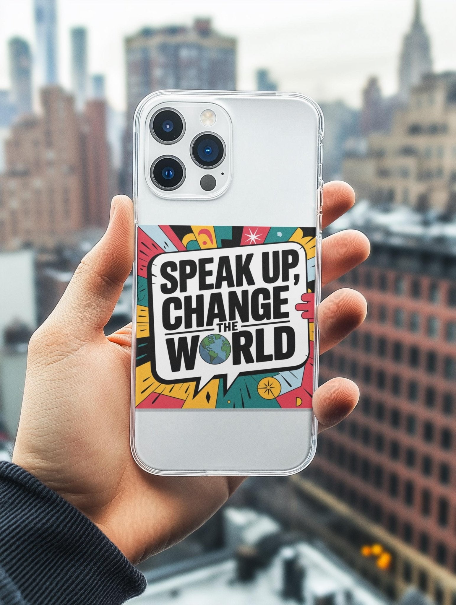 Empower Your Voice iPhone Case - Inspirational Cover for Change-Makers on iPhone 14/13/12/11/XR/XS - Motivational Gift for Advocates-Slay Eclectic