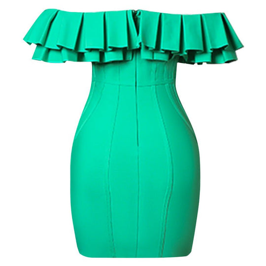 Enliven Bandage Mini Dress - Green | Slay Eclectic