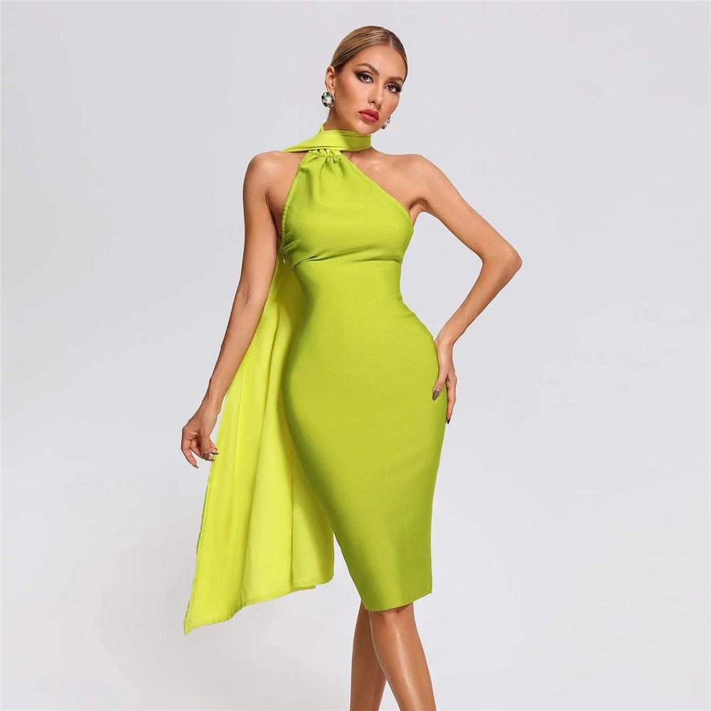 Envy Bandage Midi Dress - Green | Slay Eclectic