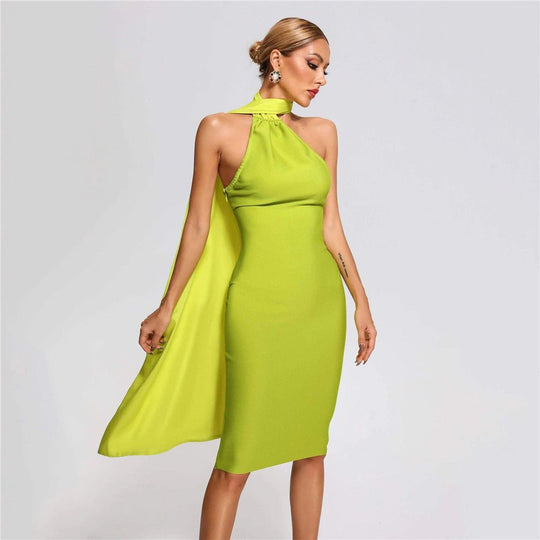 Envy Bandage Midi Dress - Green | Slay Eclectic