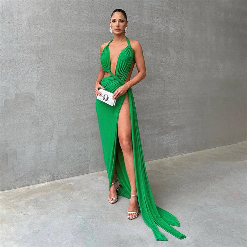 Evergreen Maxi Dress - Green | Slay Eclectic