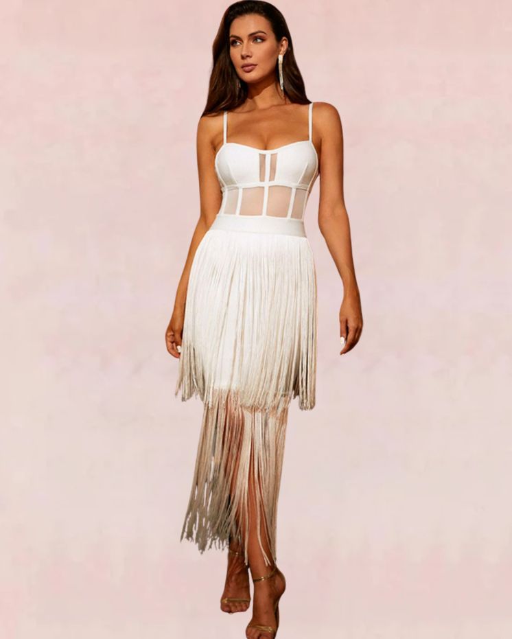 Exquisite Maxi Dress - White | Slay Eclectic