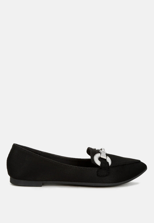 Fembot Horsebit Detail Flexible Loafers-6