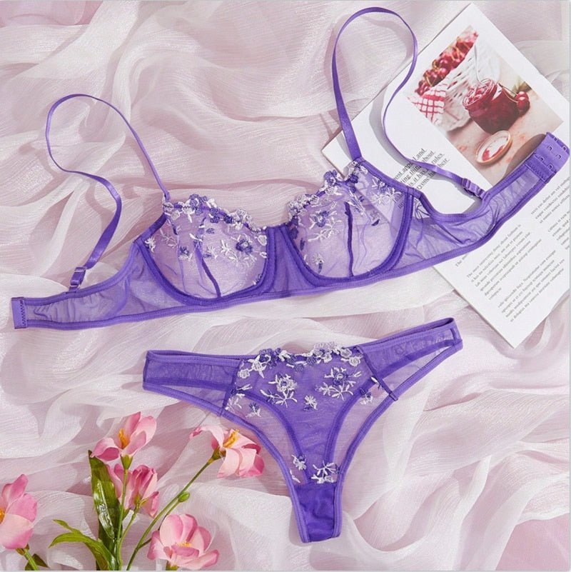 Fragrant Intimate 2-Piece - Purple | Slay Eclectic