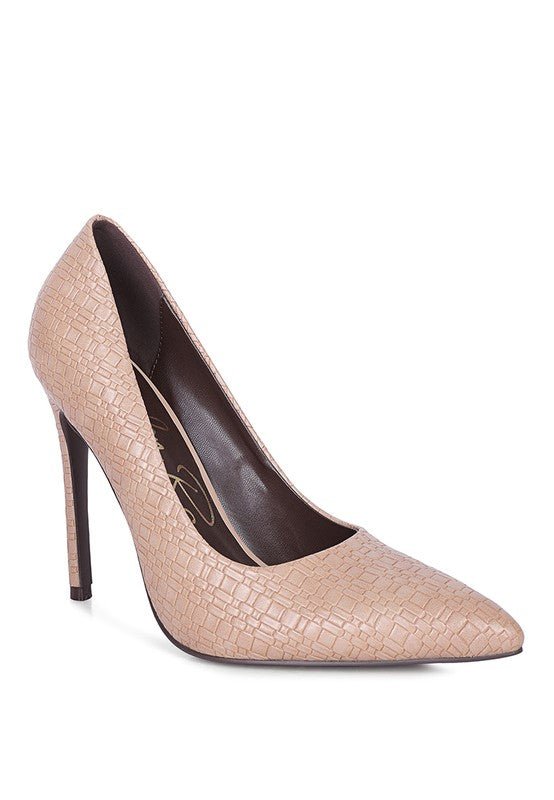 Graceful Strides High Heel Pointed Toe Pumps-Slay Eclectic