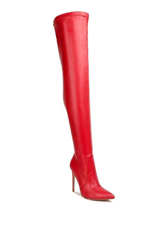 Gush Over Knee High Heel Boots | Slay Eclectic