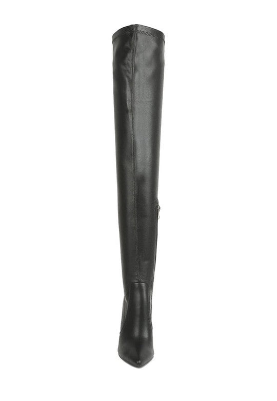 Gush Over Knee High Heel Boots | Slay Eclectic