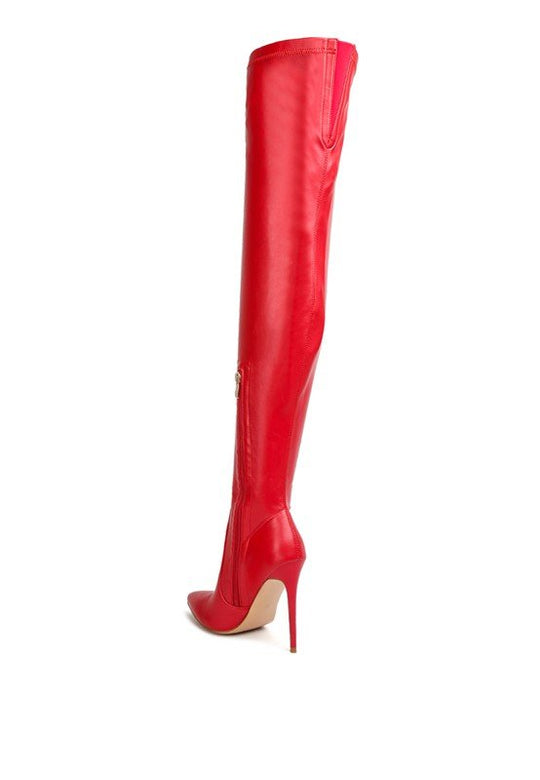 Gush Over Knee High Heel Boots | Slay Eclectic