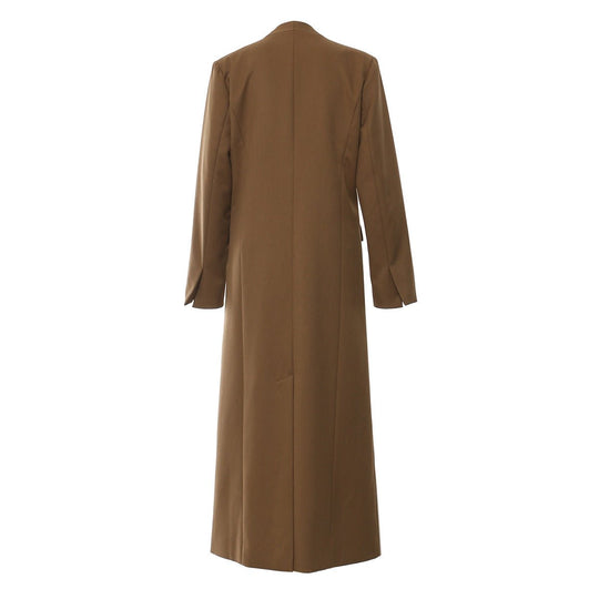 Irregular Asymmetric Long Trench Coat for Women - Autumn Winter Collection - Slay Eclectic