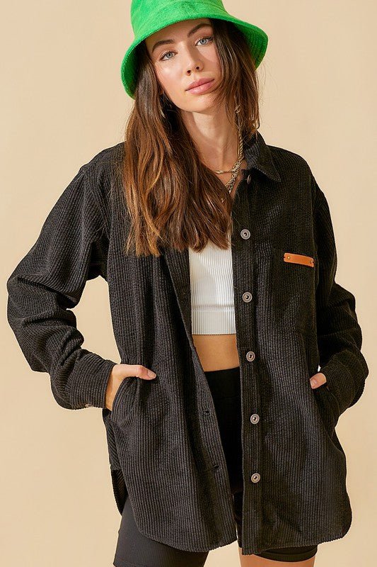 Madera Casual Layering Shacket | Slay Eclectic