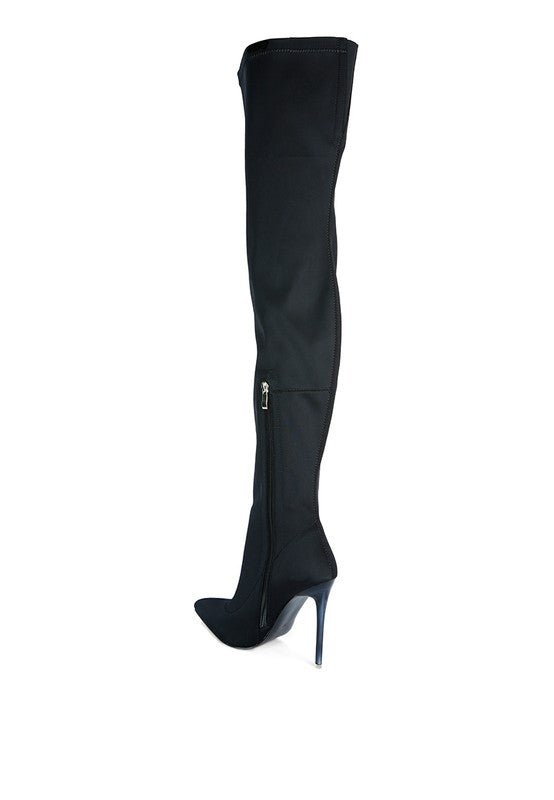 No Calm Superstretch Stiletto Long Boot | Slay Eclectic