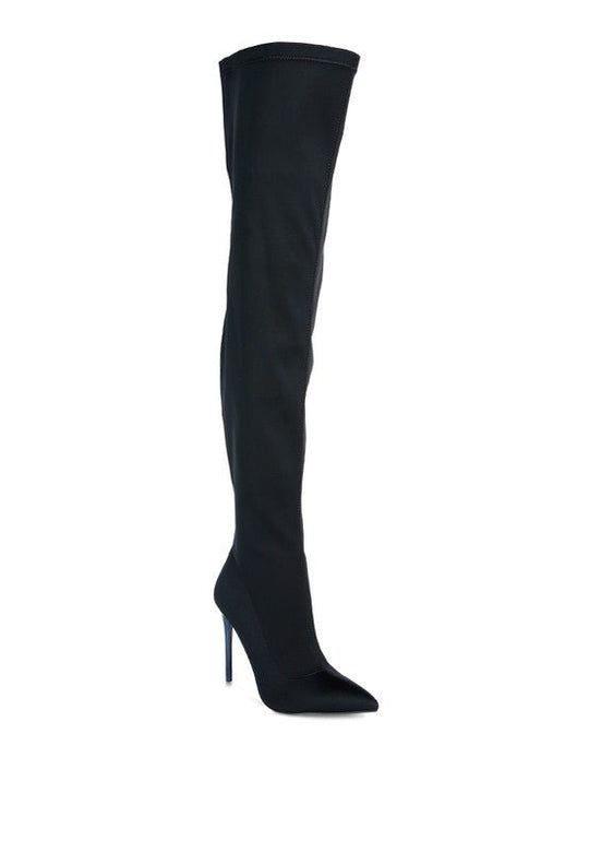 No Calm Superstretch Stiletto Long Boot | Slay Eclectic