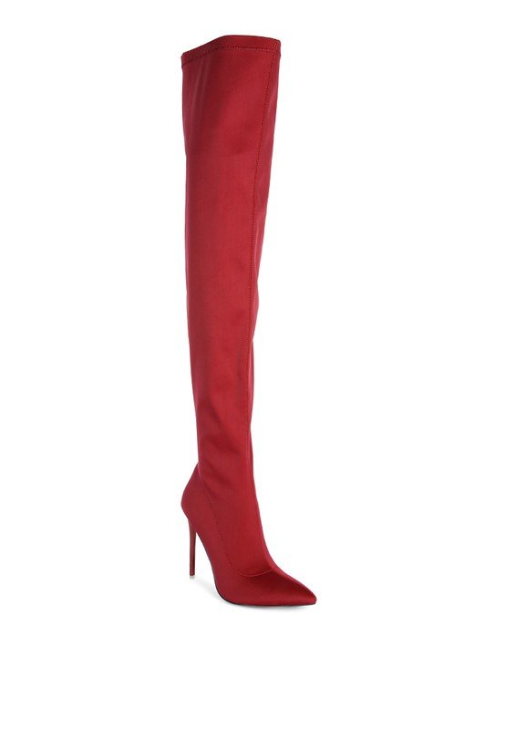 No Calm Superstretch Stiletto Long Boot | Slay Eclectic