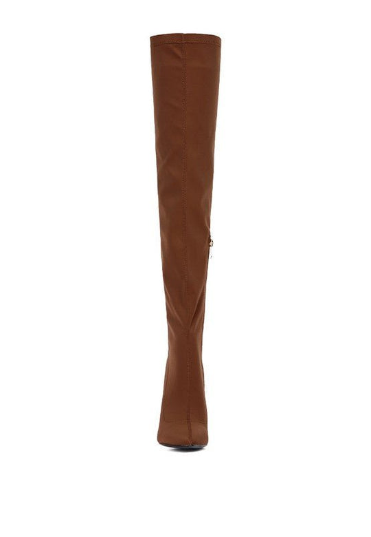 No Calm Superstretch Stiletto Long Boot - Slay Eclectic