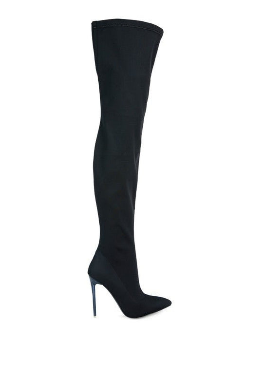 No Calm Superstretch Stiletto Long Boot | Slay Eclectic