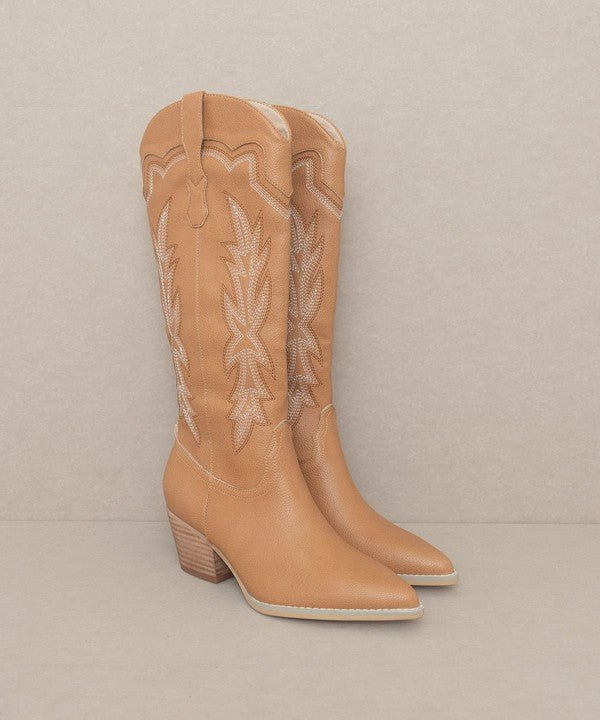 Oasis Society Ainsley - Embroidered Cowboy Boot - Slay Eclectic