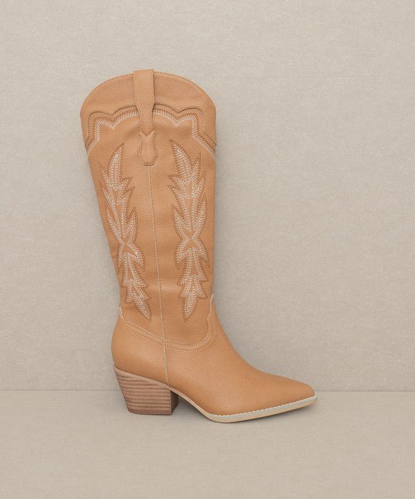 Oasis Society Ainsley - Embroidered Cowboy Boot - Slay Eclectic