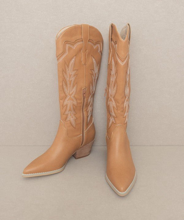 Oasis Society Ainsley - Embroidered Cowboy Boot - Slay Eclectic