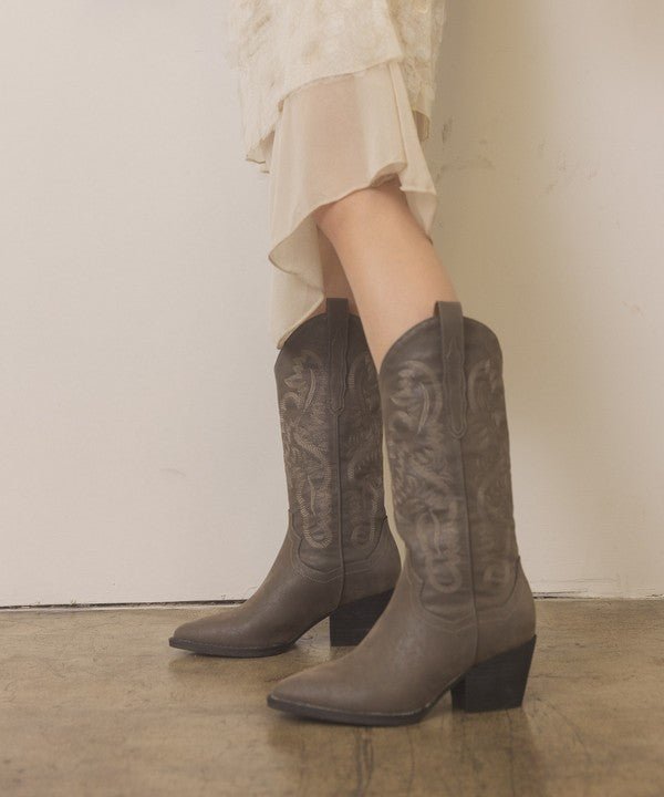 Oasis Society Amaya - Classic Western Boot - Slay Eclectic