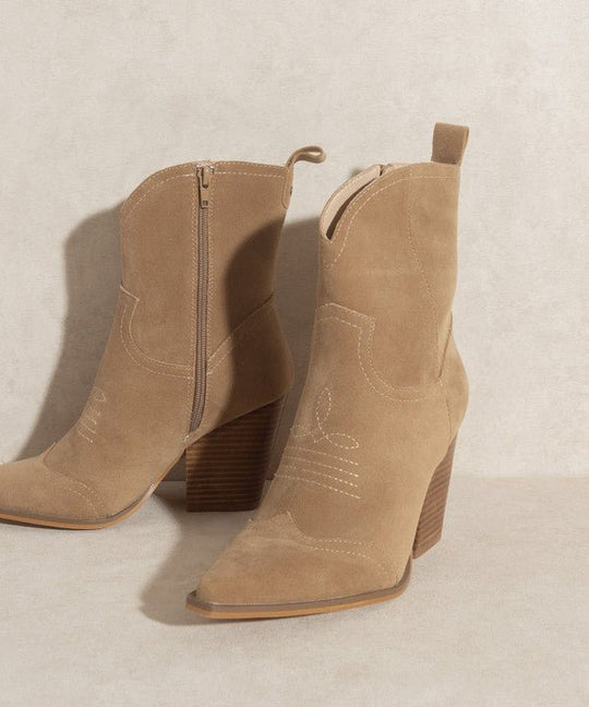 Oasis Society Ariella - Western Short Boots | Slay Eclectic