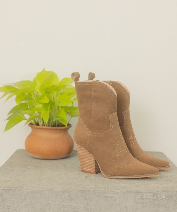 Oasis Society Ariella - Western Short Boots | Slay Eclectic