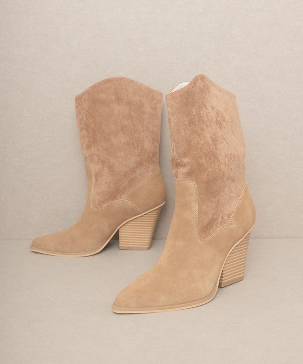 OASIS SOCIETY Marseille - Loose Fit Western Boots | Slay Eclectic