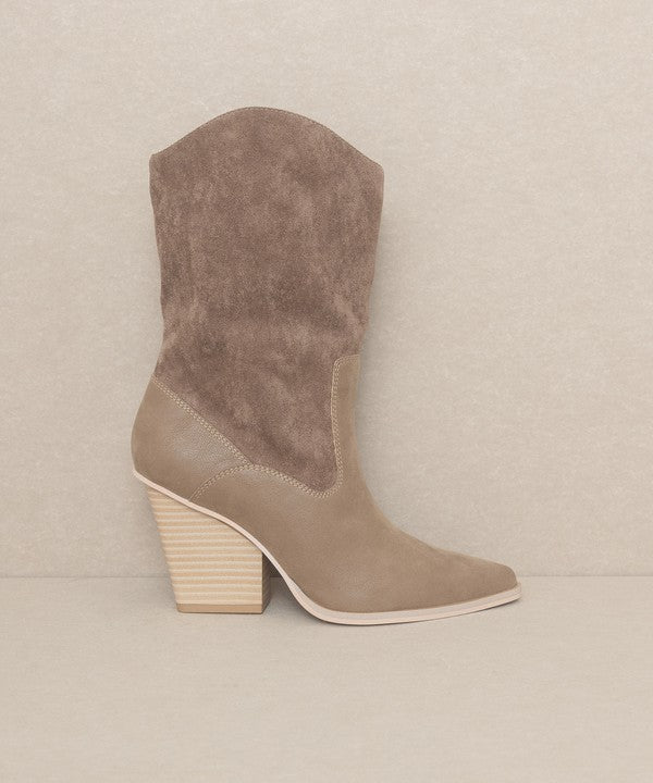 OASIS SOCIETY Marseille - Loose Fit Western Boots | Slay Eclectic