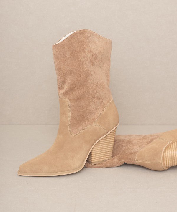 OASIS SOCIETY Marseille - Loose Fit Western Boots | Slay Eclectic