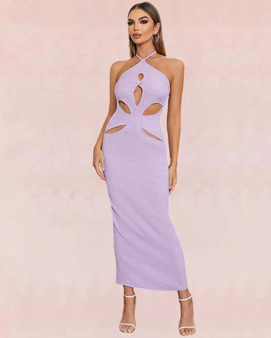 Orchid Bandage Maxi Dress - Purple | Slay Eclectic