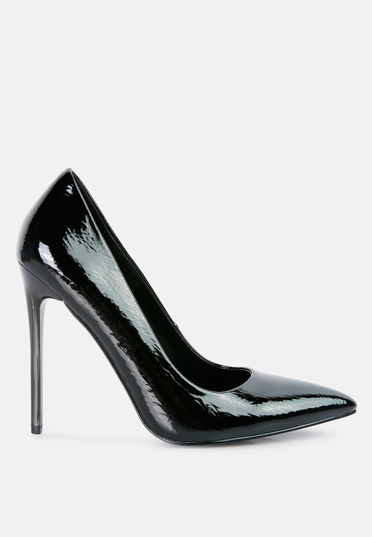 Personated Stiletto Heel Pumps-6