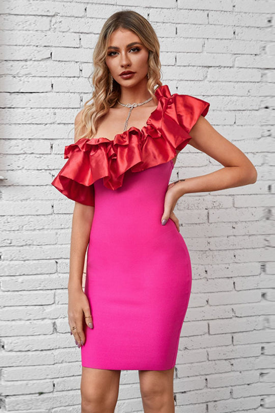 Regal Bandage Mini Dress - Pink | Slay Eclectic