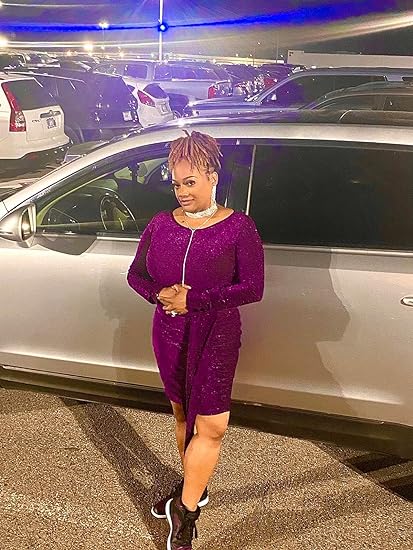 Ribbed Club Night Party Mini Sweater Dress - Purple-Slay Eclectic