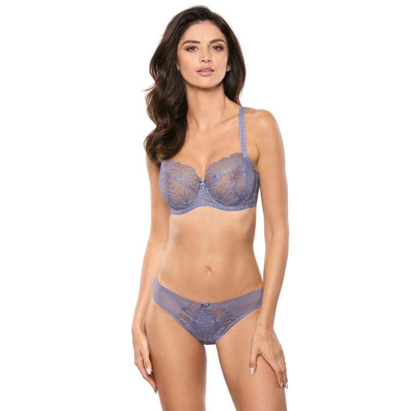 Sheer Embroidered Full Figure Bra Gorteks Aspen-3