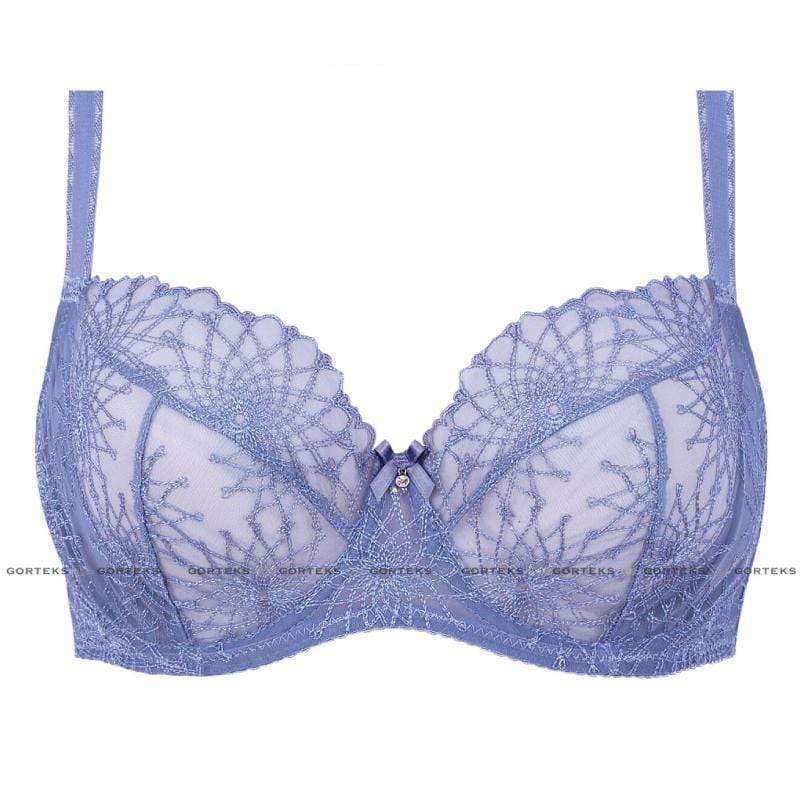 Sheer Embroidered Full Figure Bra Gorteks Aspen-2