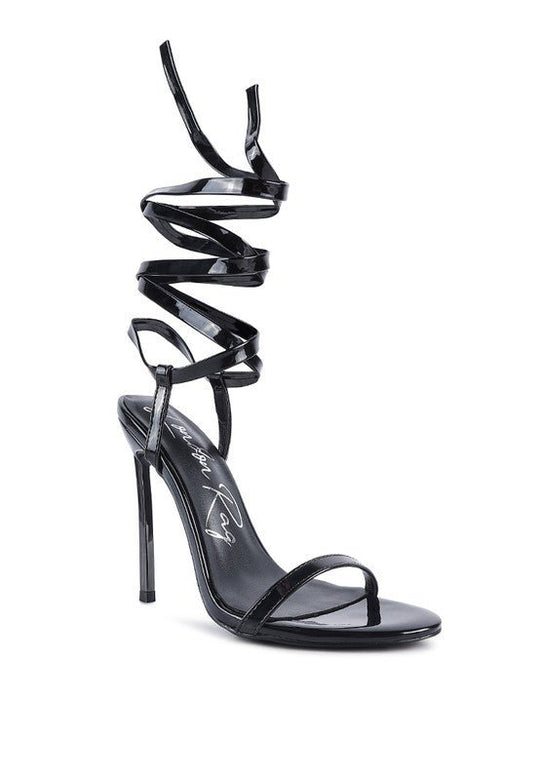 SMACKER STILETTO LACE UP SANDAL-Slay Eclectic