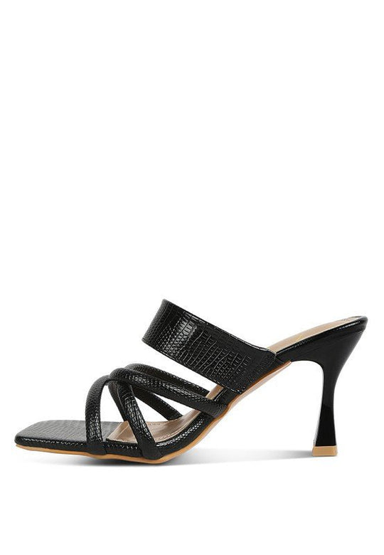 Splendid Criss Cross Strap Heel Sandals-Slay Eclectic