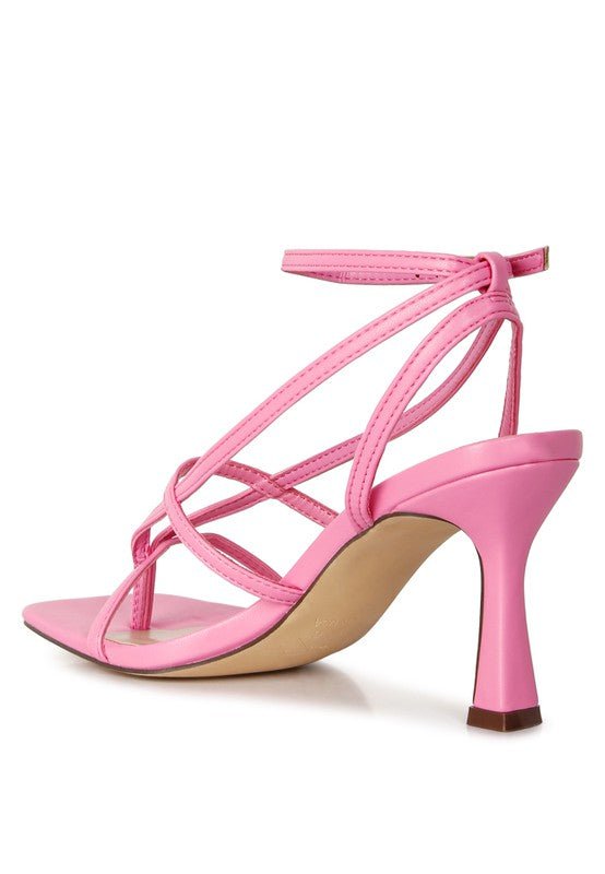 Stalker Strappy Ankle Strap Sandals-Slay Eclectic