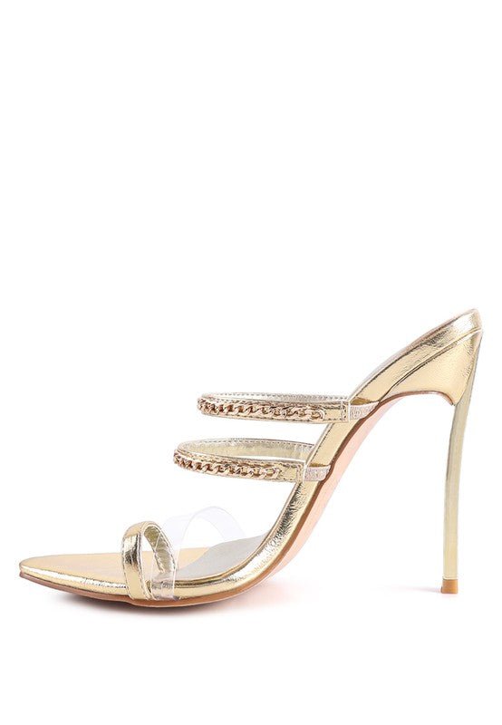 TICKLE ME HIGH HEELED TOE RING SANDALS-Slay Eclectic