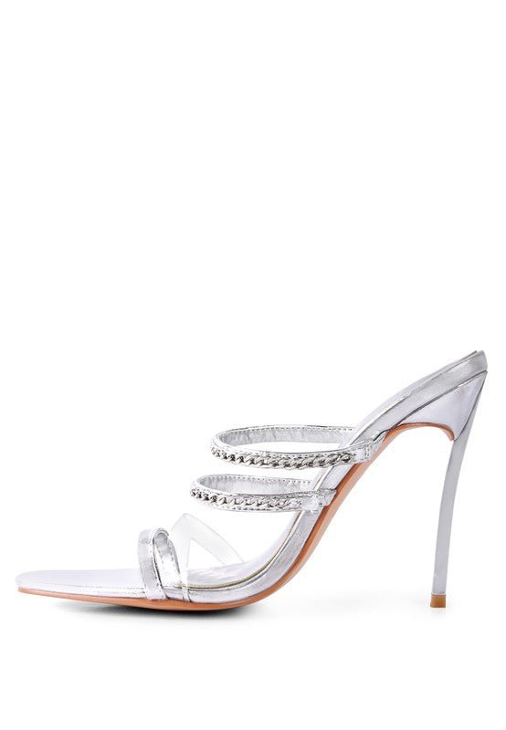 TICKLE ME HIGH HEELED TOE RING SANDALS-Slay Eclectic