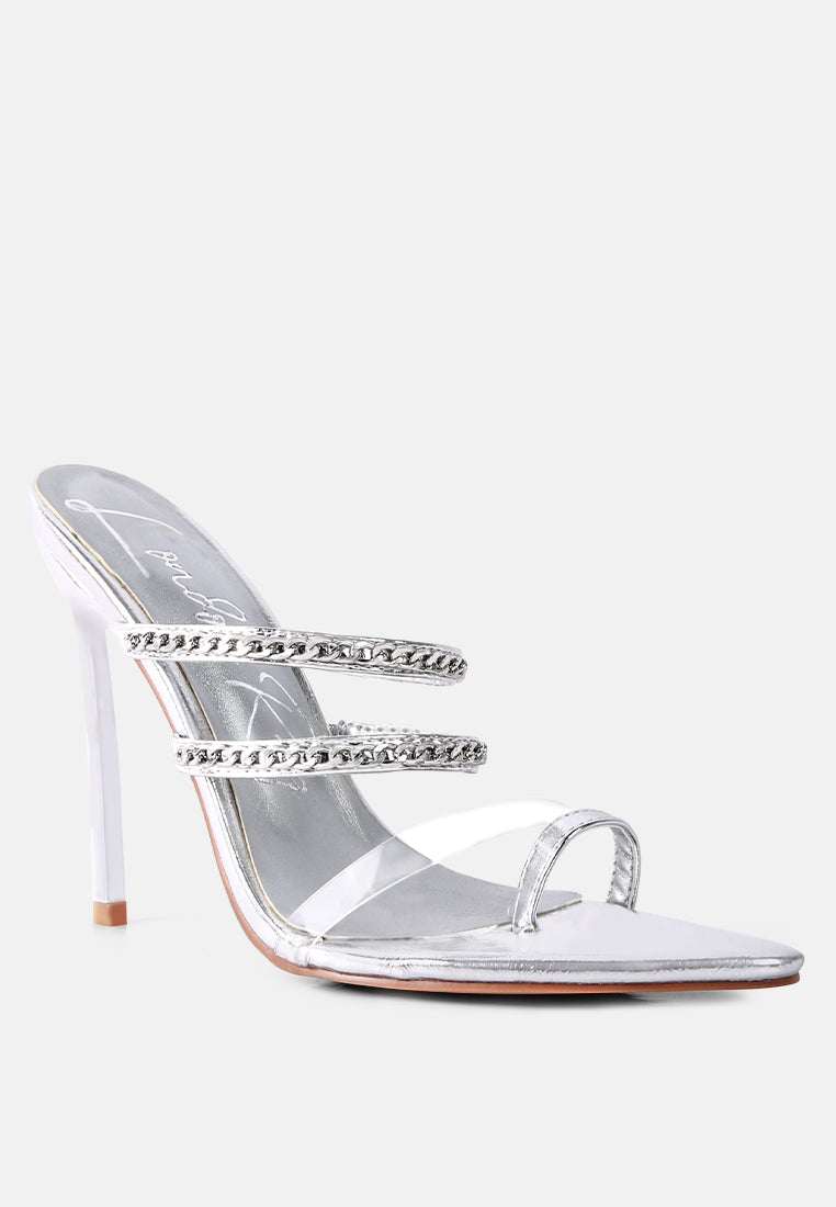 Tickle Me Toe Ring Stiletto Sandals-1