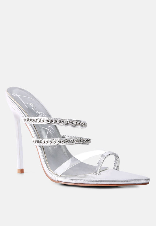 Tickle Me Toe Ring Stiletto Sandals-1