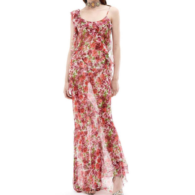 Trellis Maxi Dress - Pink - Slay Eclectic