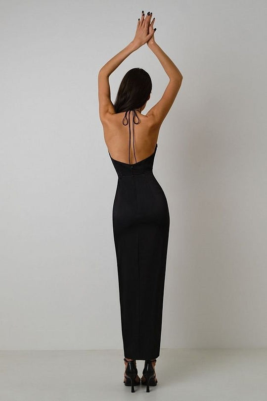 Verdant Maxi Dress - Black | Slay Eclectic