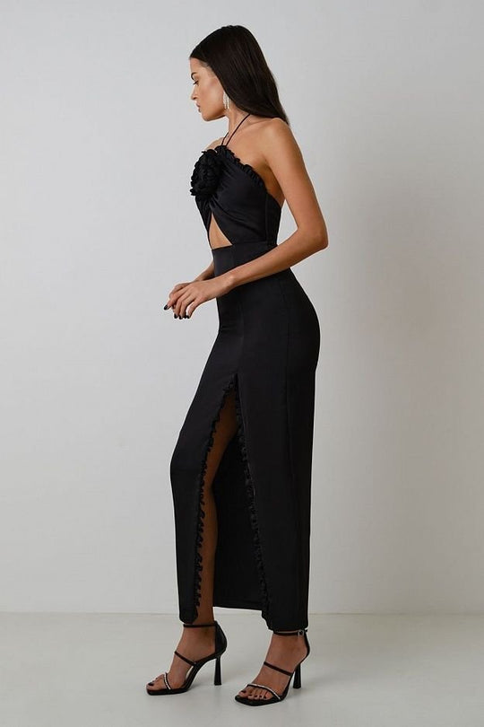 Verdant Maxi Dress - Black | Slay Eclectic